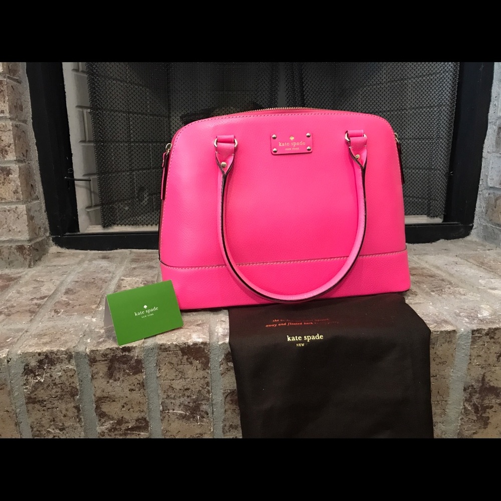 Kate Spade Handbag Wellesley Rachelle in Pink