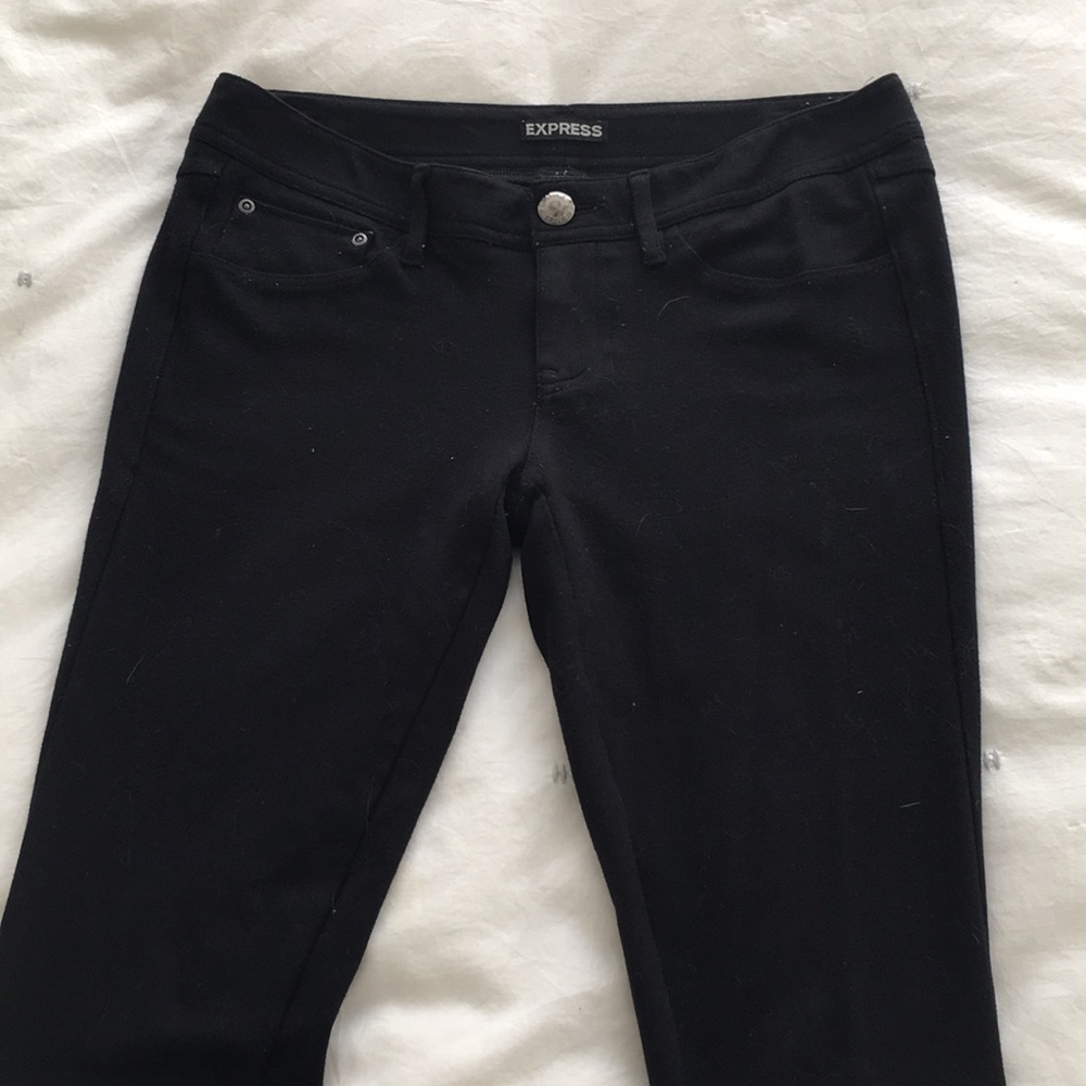 Express Black Jeggings | Small