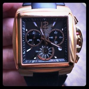 Movado ESQ Rose gold plated Watch