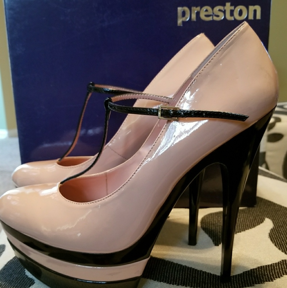Kate Preston T-strap Platform Heel - Picture 4 of 8