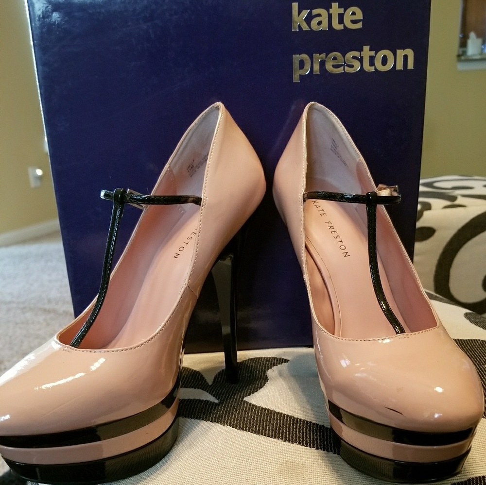 Kate Preston T-strap Platform Heel - Picture 8 of 8
