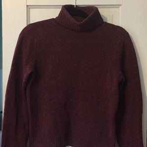 Abercrombie & Fitch wool sweater medium wine