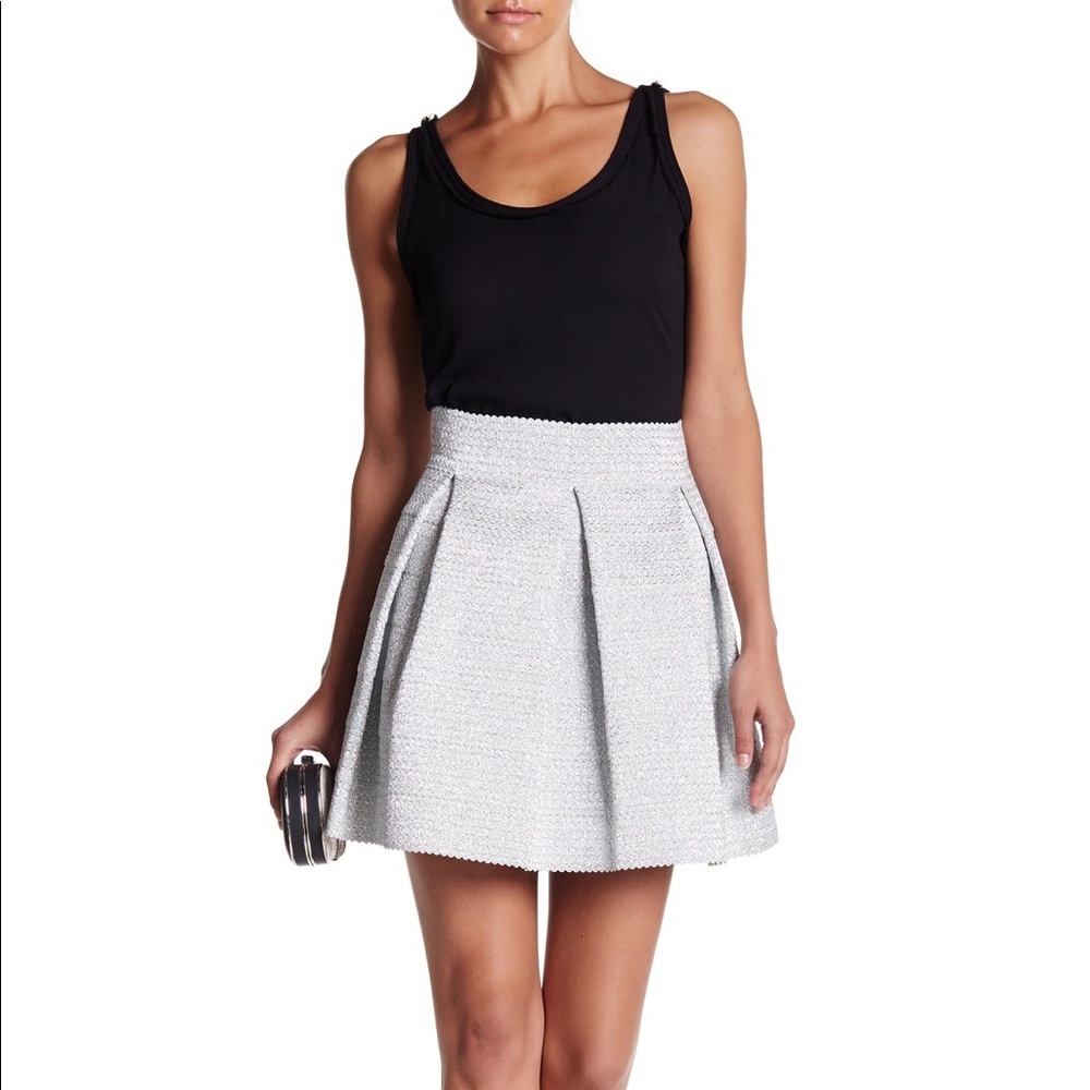 Metallic skirt, only worn once!