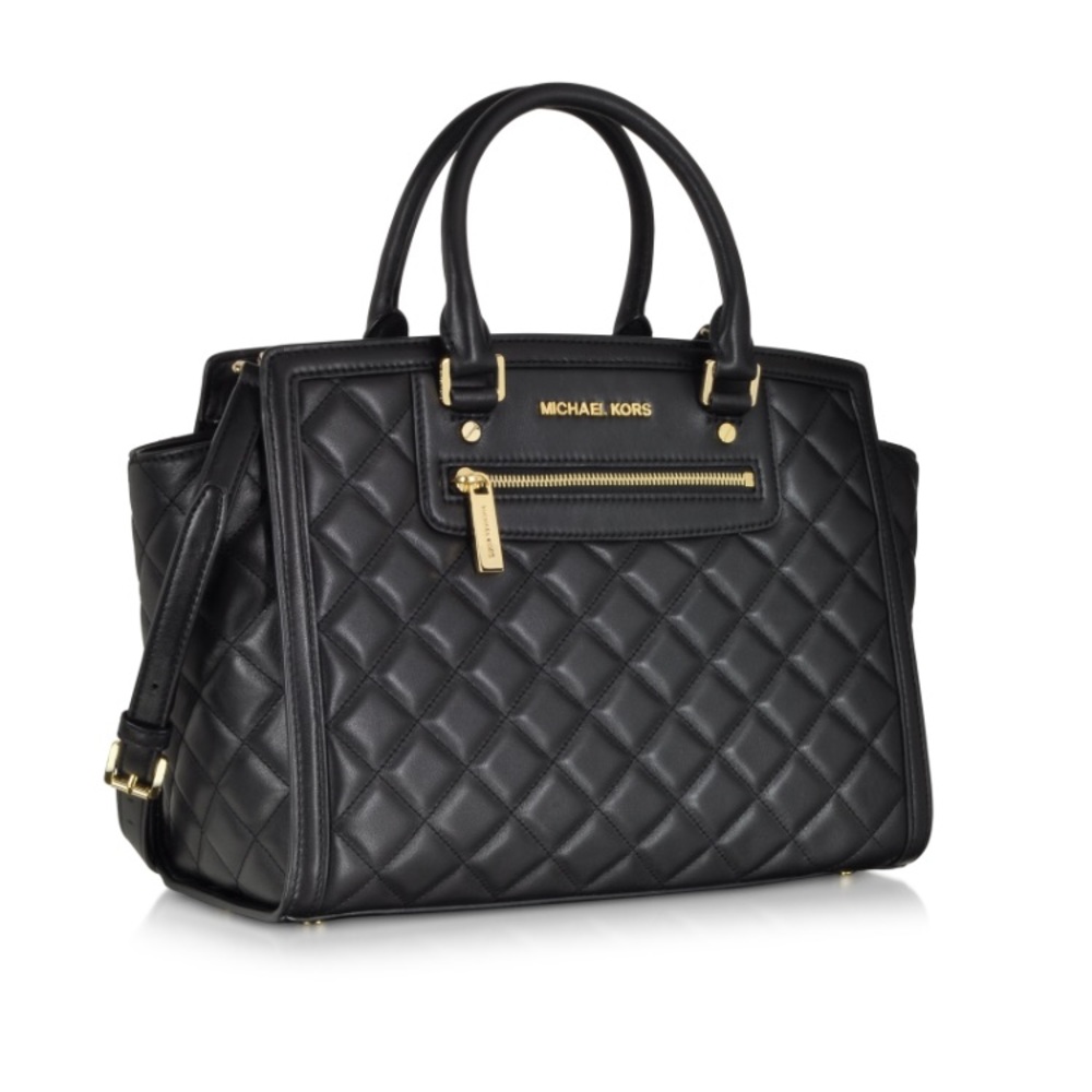 MIchael Kors large Selma quilted crossbody