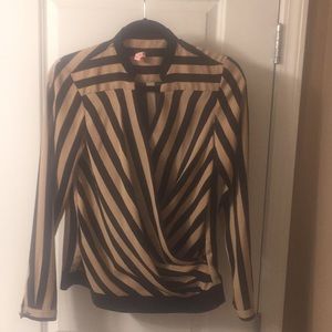 Ann Taylor Stripped Blouse