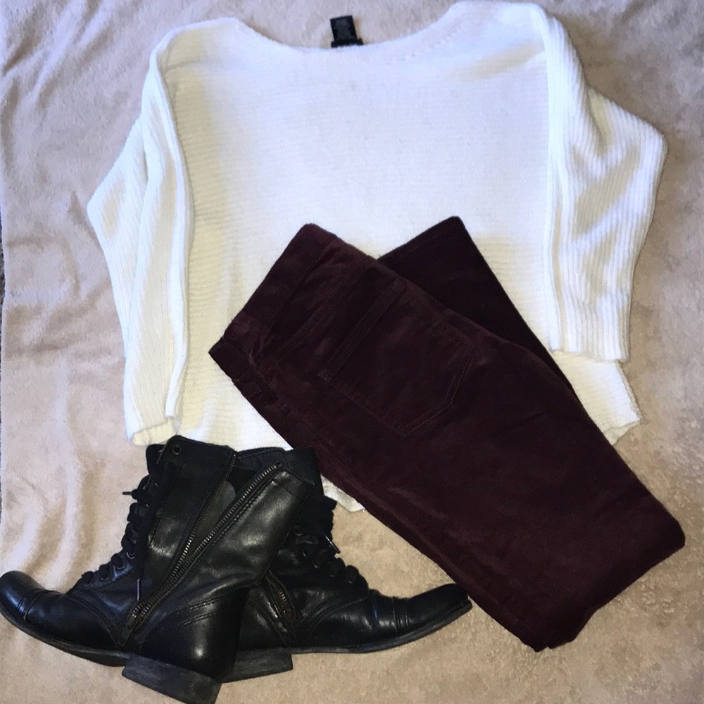 Crew Cuts Velvet Pants