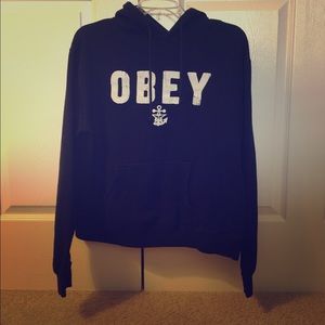 Black OBEY Hoodie