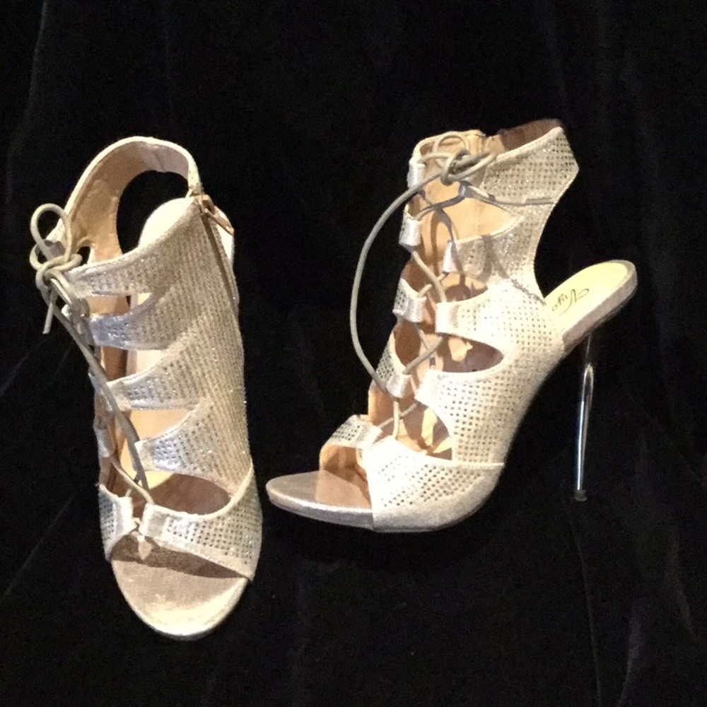 Crystal Cage Booties