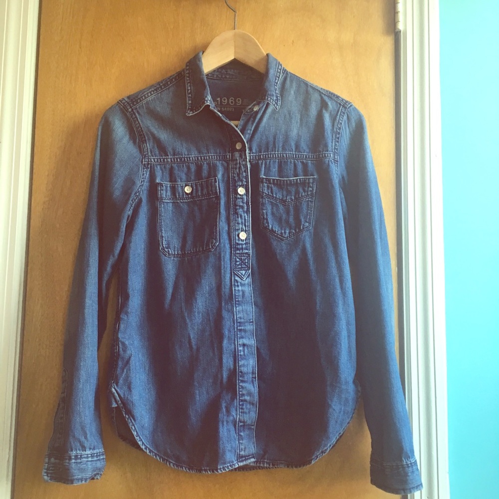 Gap Denim Shirt Xs
