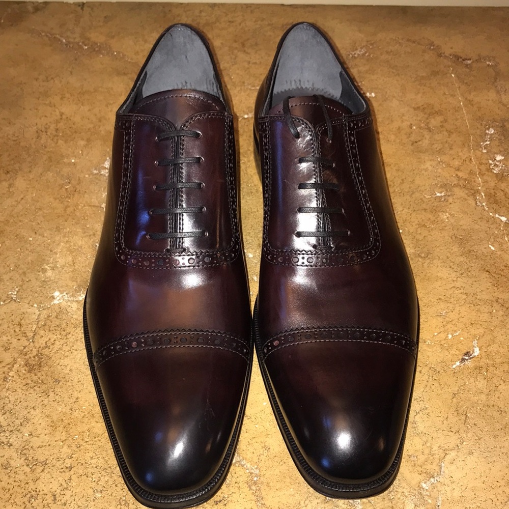 To Boot New York Burgundy Shoes