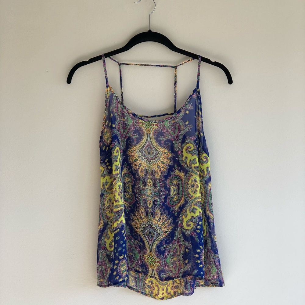 Paisley tank top