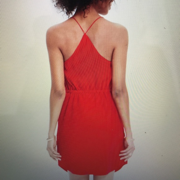 Madewell - Red silk starview cami dress - Picture 3 of 3