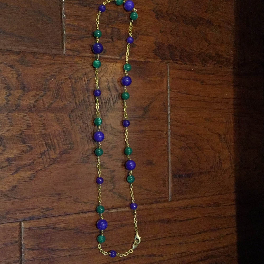 Stella & Dot La Coco Rosary strand necklace
