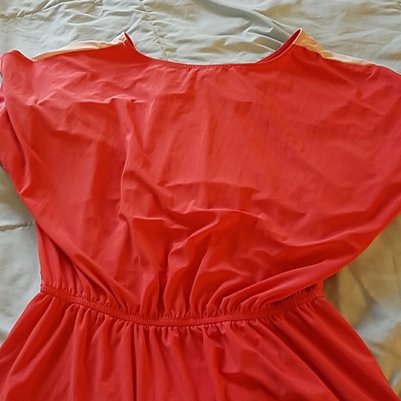 Pink Zip Front Dress - Picture 3 of 4