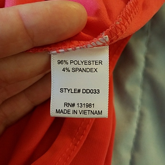 Pink Zip Front Dress - Picture 4 of 4