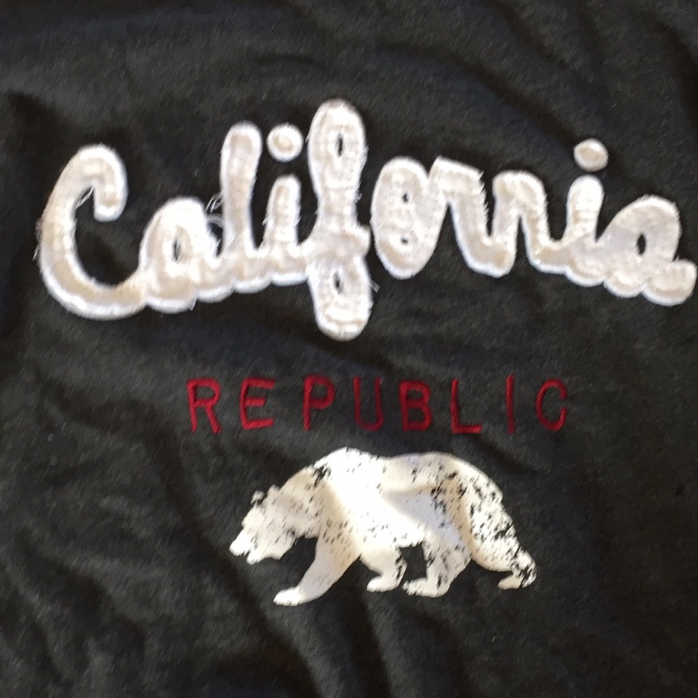 California republic cut neck sweater