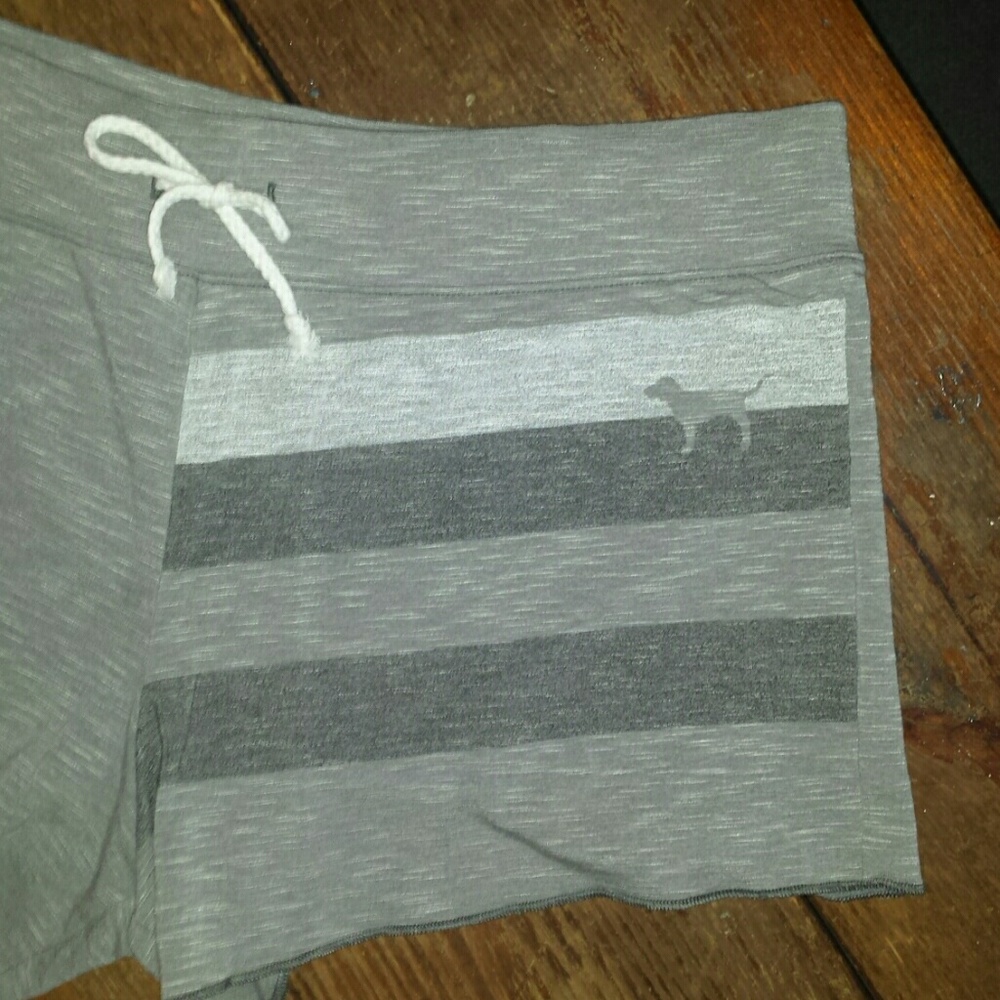 NWOT VS PINK Striped Shorts - Medium