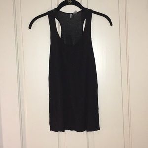 Black Racerback Tank//Size 4