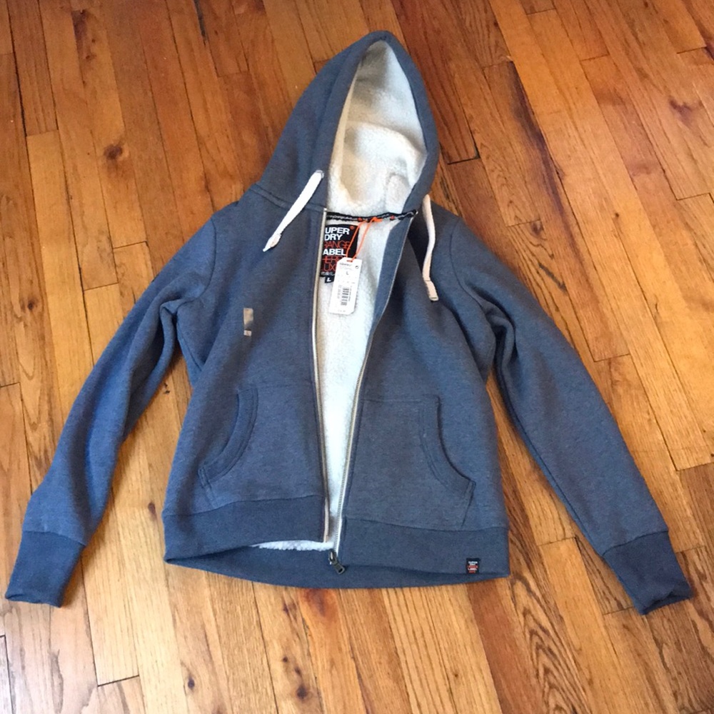 Superdry Women’s Luxe Sherpa Zip Hoodie