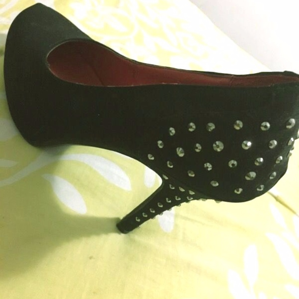 Black heels