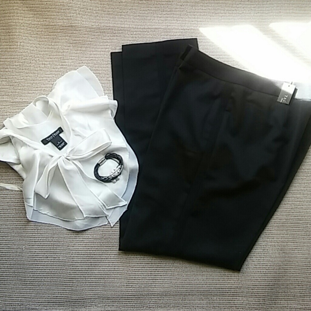NWT Talbots Signature Military/ Tuxedo Pants