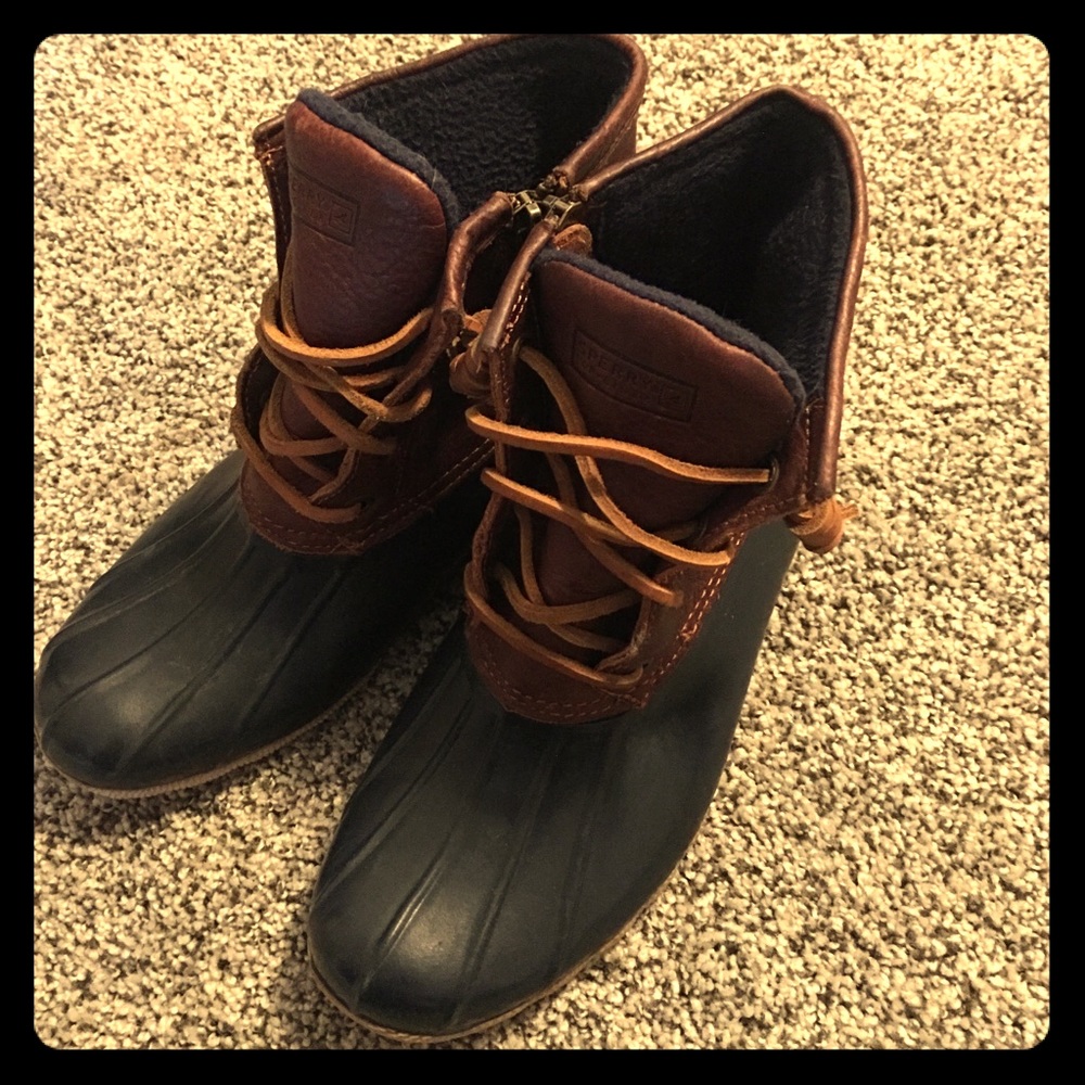 Sperry saltwater duck boot