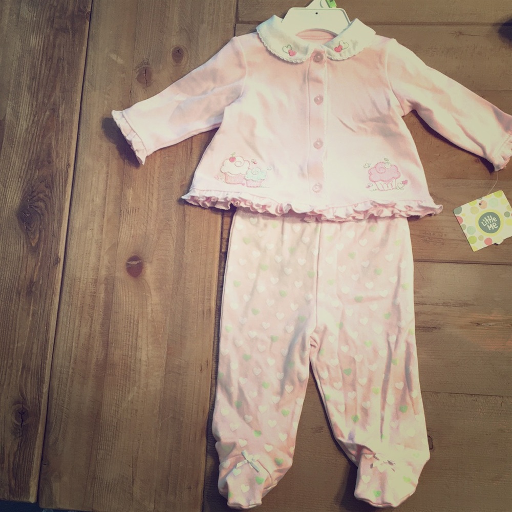 Little Me Baby Girl's Set 3 Months