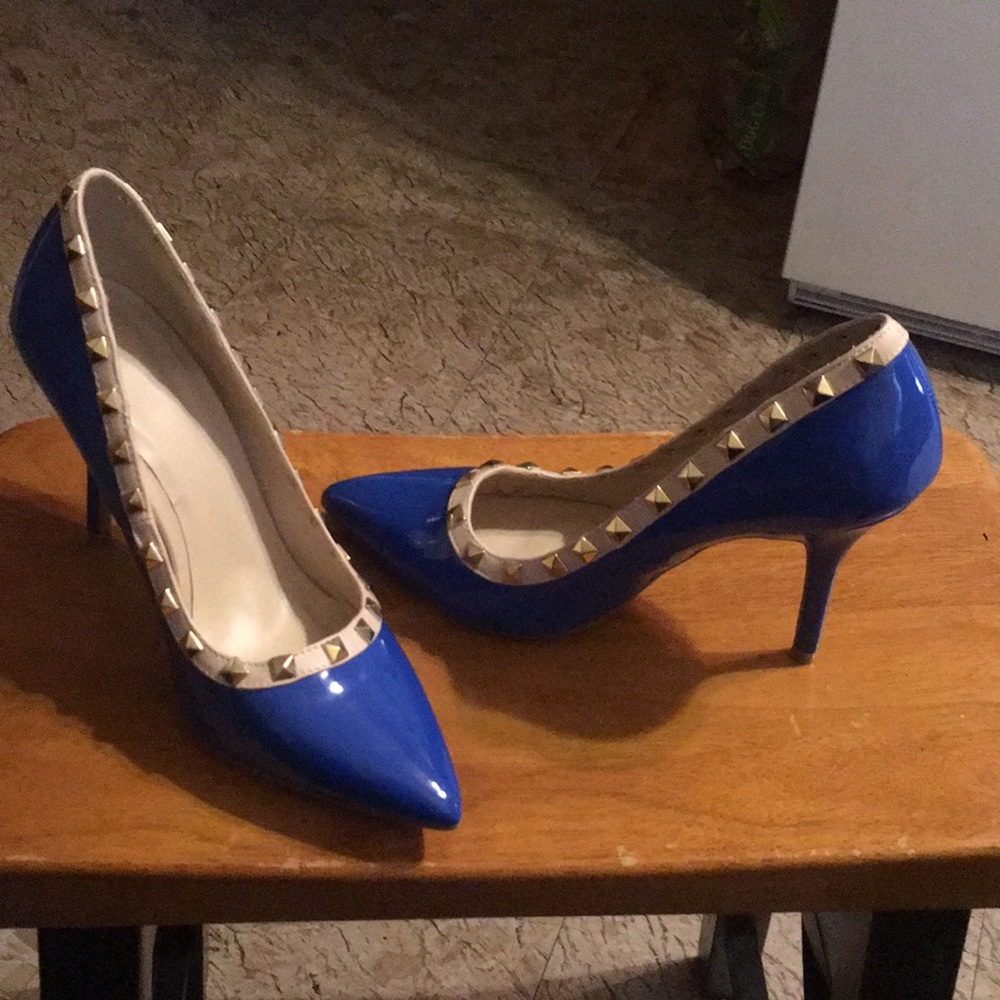 Wild Diva Lounge patent leather Stilettos Shoes