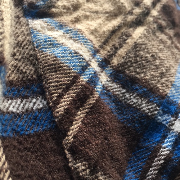 Stussy Flannel Button Down Long Sleeve Shirt - Picture 2 of 7