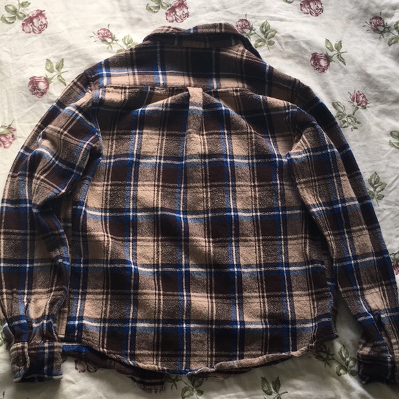 Stussy Flannel Button Down Long Sleeve Shirt - Picture 6 of 7