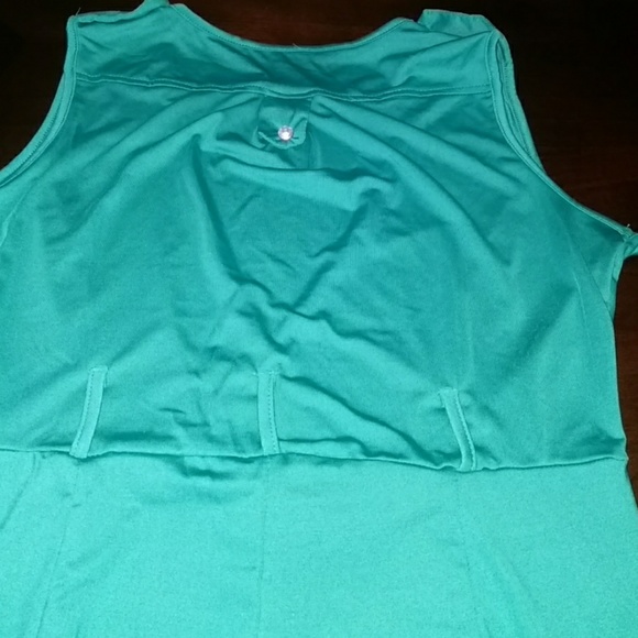 🚫SOLD🚫turquoise sleeveless jumpsuit - Picture 7 of 7