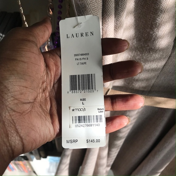 Ralph Lauren A Line Herringbone Fall Dress - Picture 4 of 4