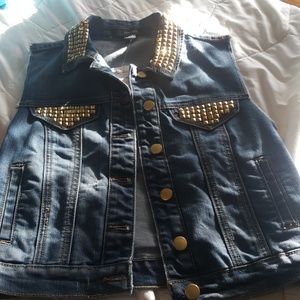 Denim vest