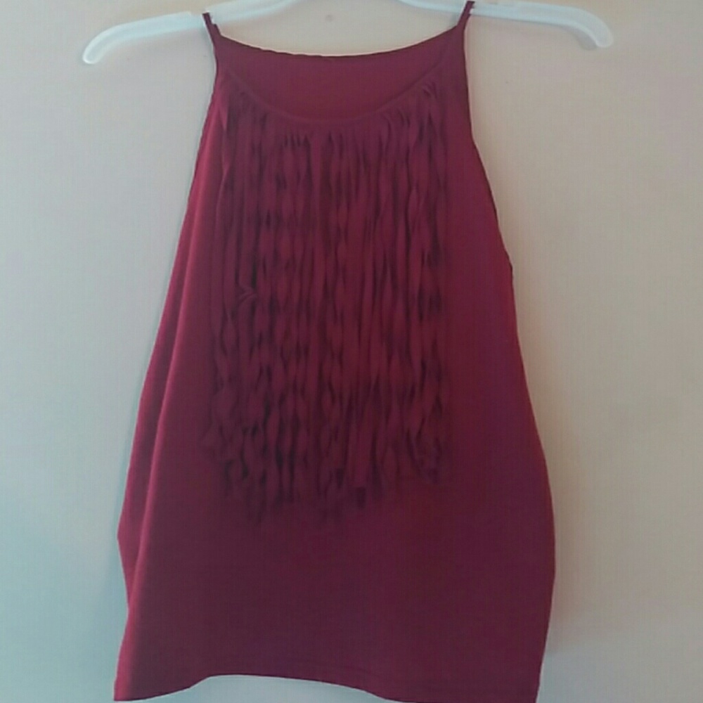 Fringed blouse