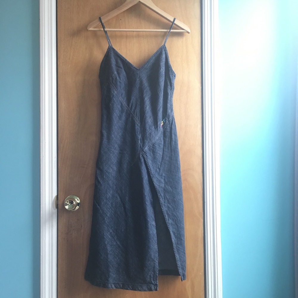 Diesel Denim spaghetti strap dress