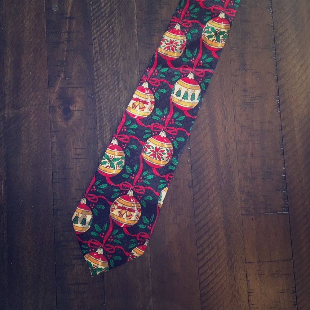 JZ Richards Christmas Silk tie