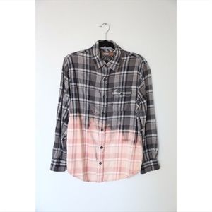 Urban Renewal dip dye flannel