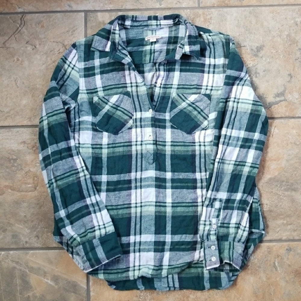 Juniors girls flannel