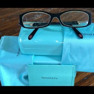 Authentic Tiffany eyeglass frames with cert
