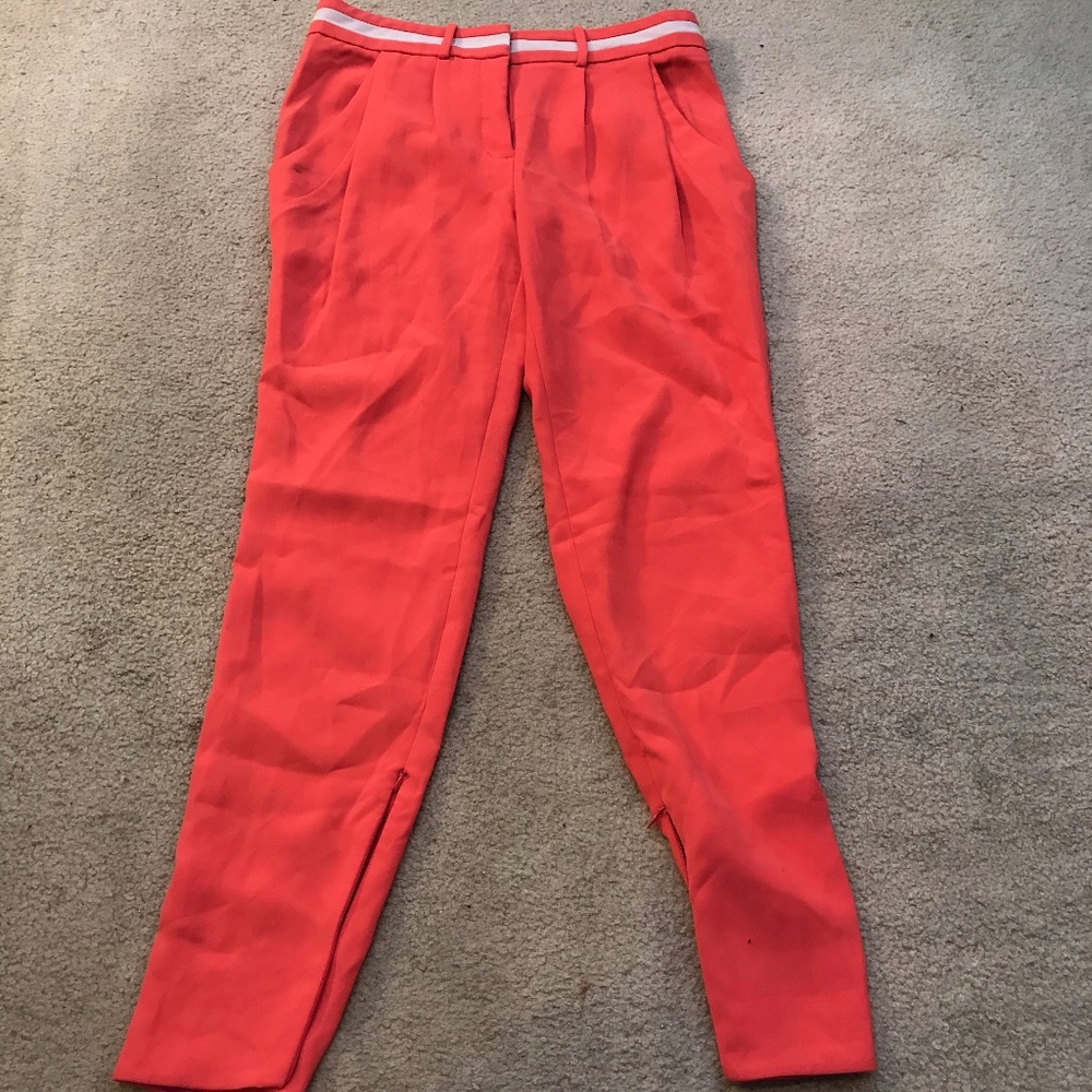 Express Fashion Star Coral Pants