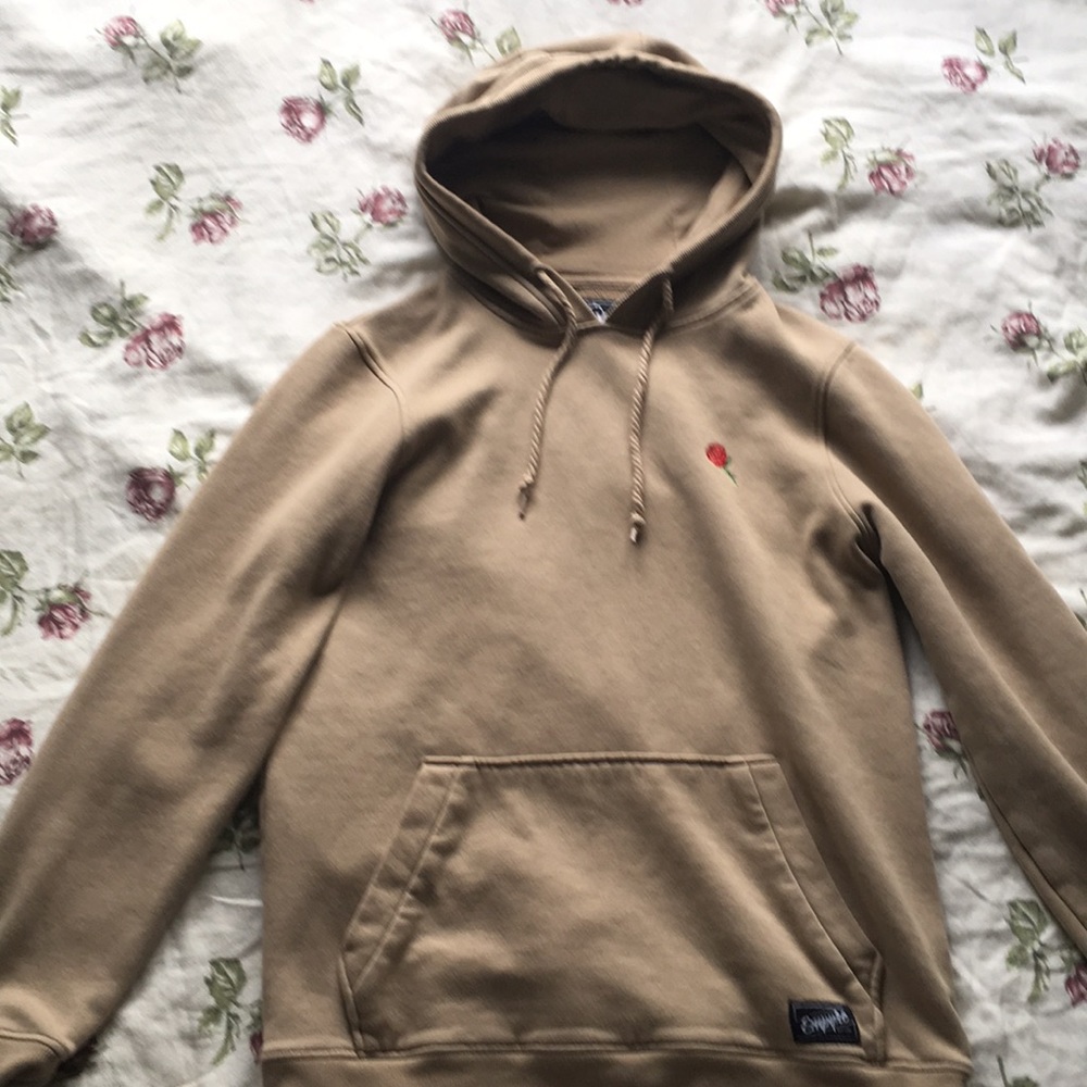 Empire Hoodie/Sweater with Rose