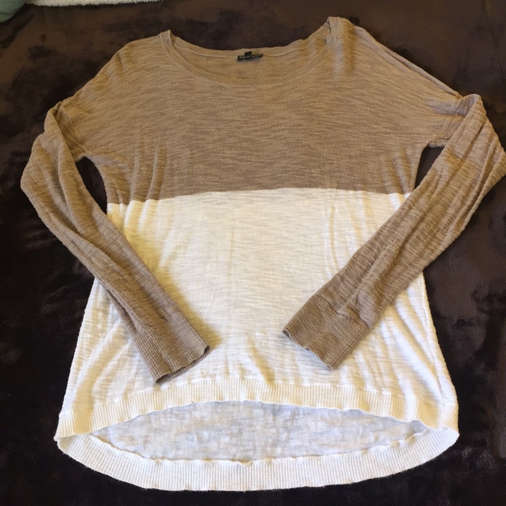 Light two toned sweater