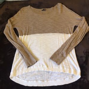 Light two toned sweater