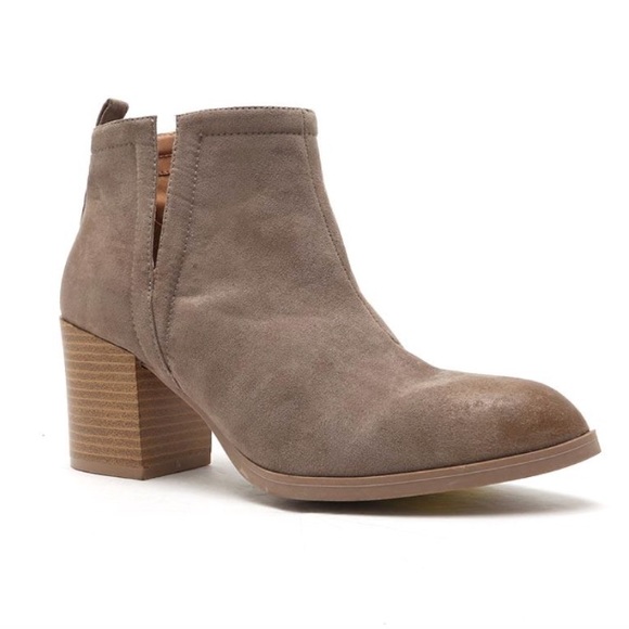 Ryder Taupe Suede Bootie main image 0