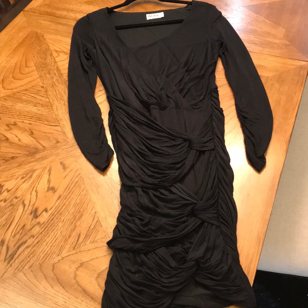 Black cocktail dress