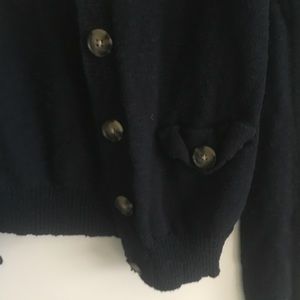 American Eagle Navy Cardigan