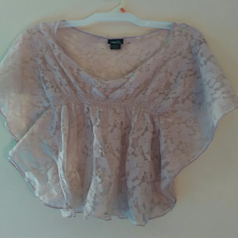 Sheer blouse