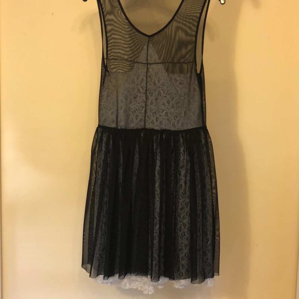 Nom de Plume (urban out) mesh/lace cocktail dress