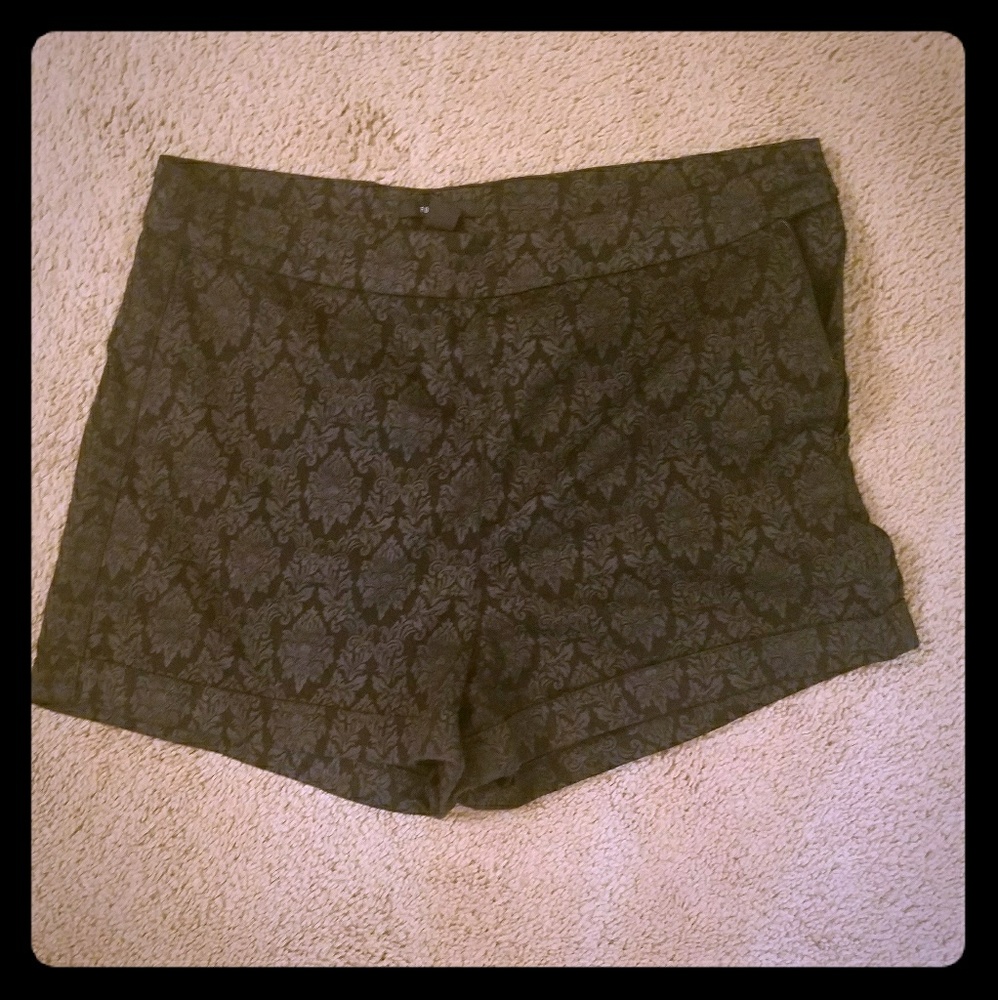 High waist shorts