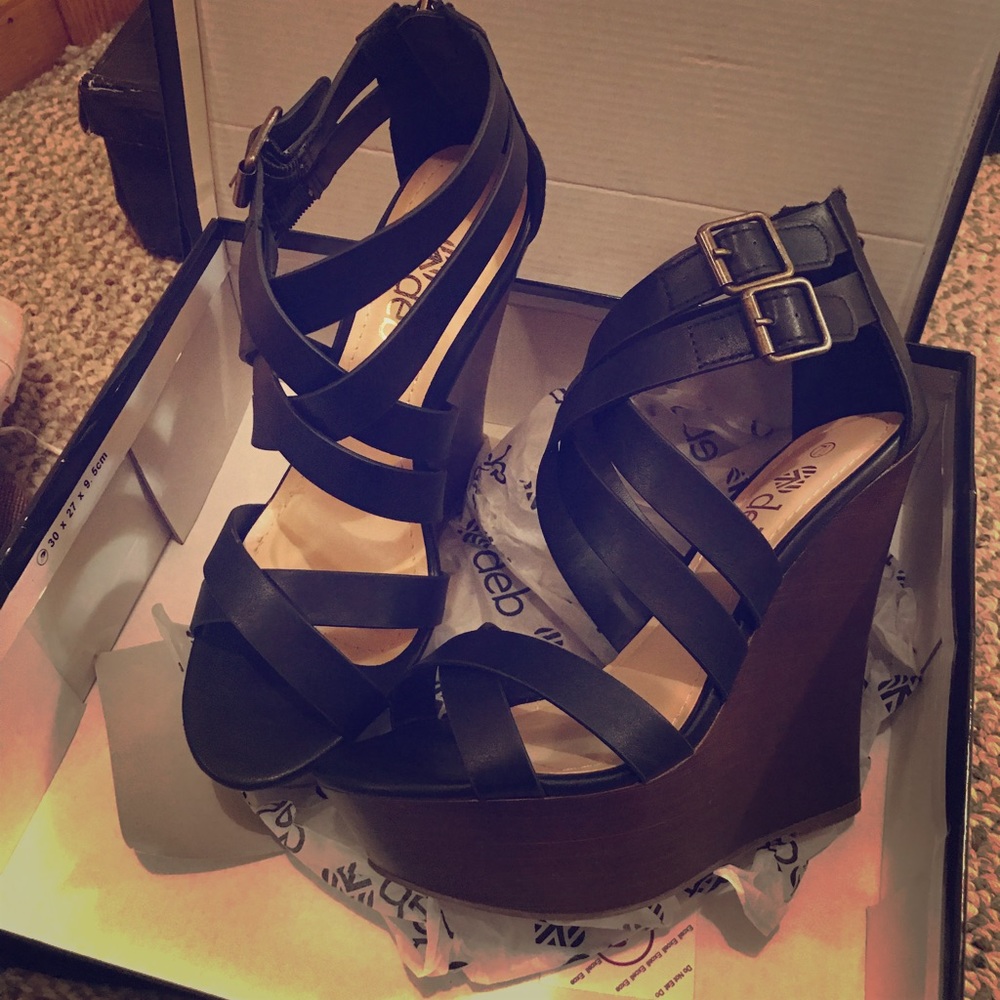Brand new platform heels